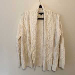 NBW Ann Taylor cable knit sweater.